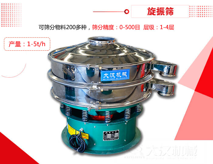 旋振篩可以特殊定制有：材質(zhì)方面包括：碳鋼，不銹鋼，全不銹鋼層級(jí)方面包括：?jiǎn)螌樱p層，三層，四層等
